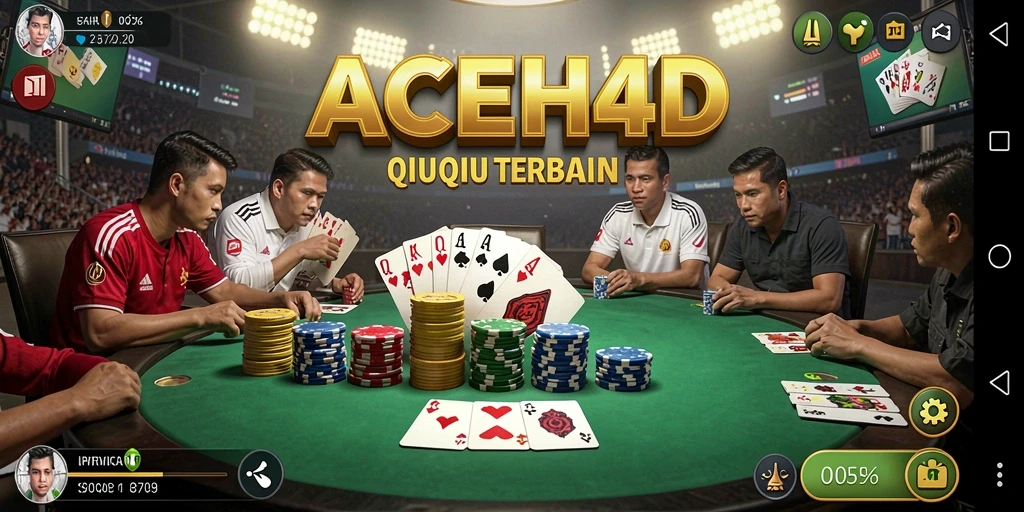 Tangkapan layar gameplay ACEH4D menunjukkan keseruan bermain QiuQiu.