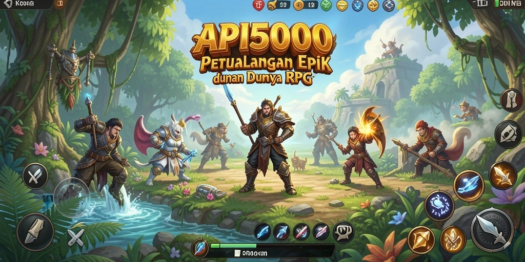 Tangkapan layar menampilkan aksi seru dalam gameplay API5000.