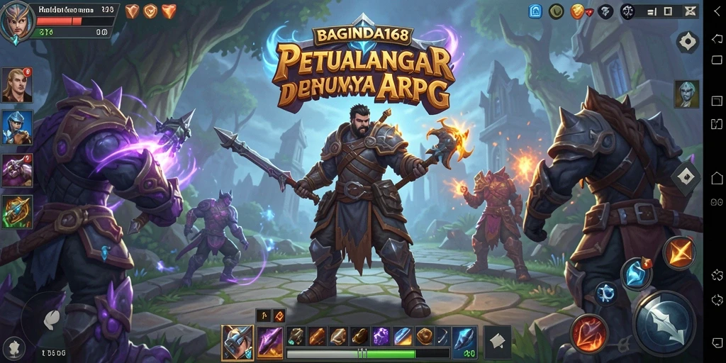 Gameplay dinamis dengan petualangan seru dan penuh aksi.