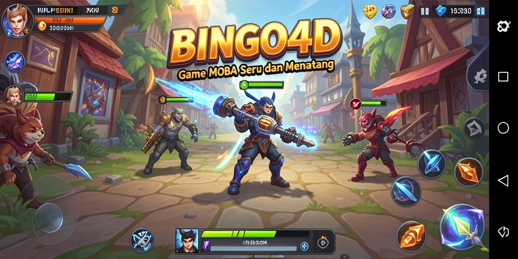 Gameplay seru dan strategis di BINGO4D.
