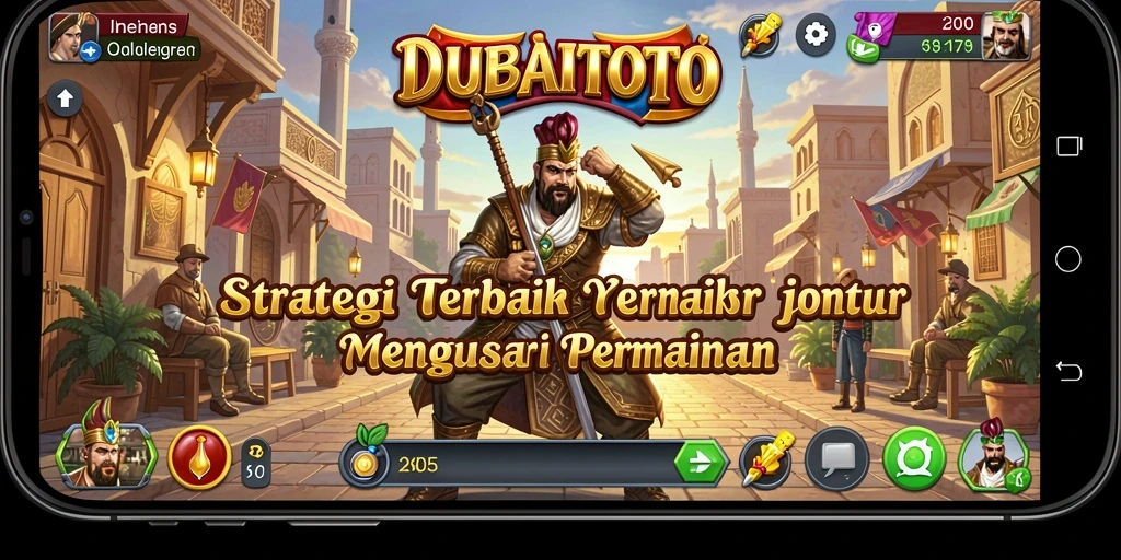 Screenshot DUBAITOTO menampilkan aksi strategi yang mendebarkan.