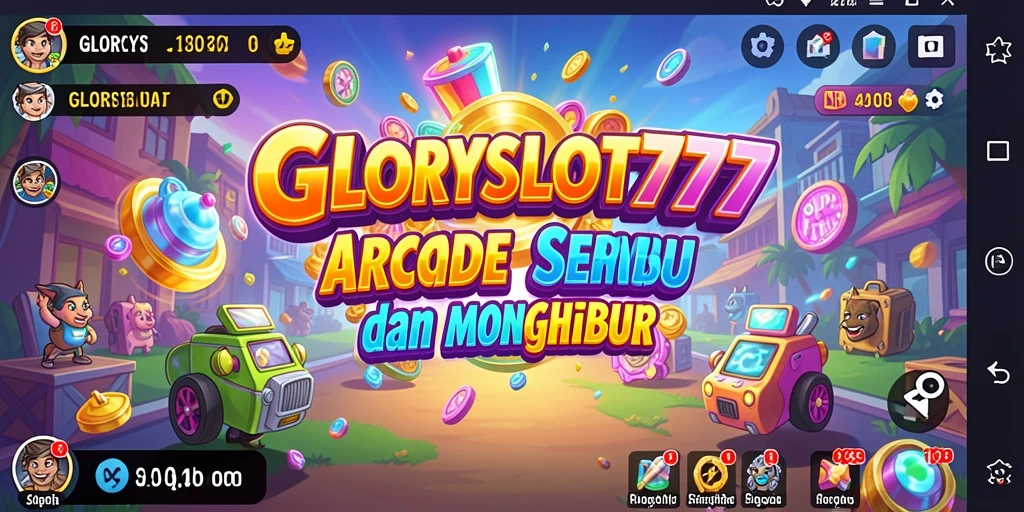 Tampilan gameplay mengasyikkan dari GLORYSLOT777 dengan efek visual yang menawan.