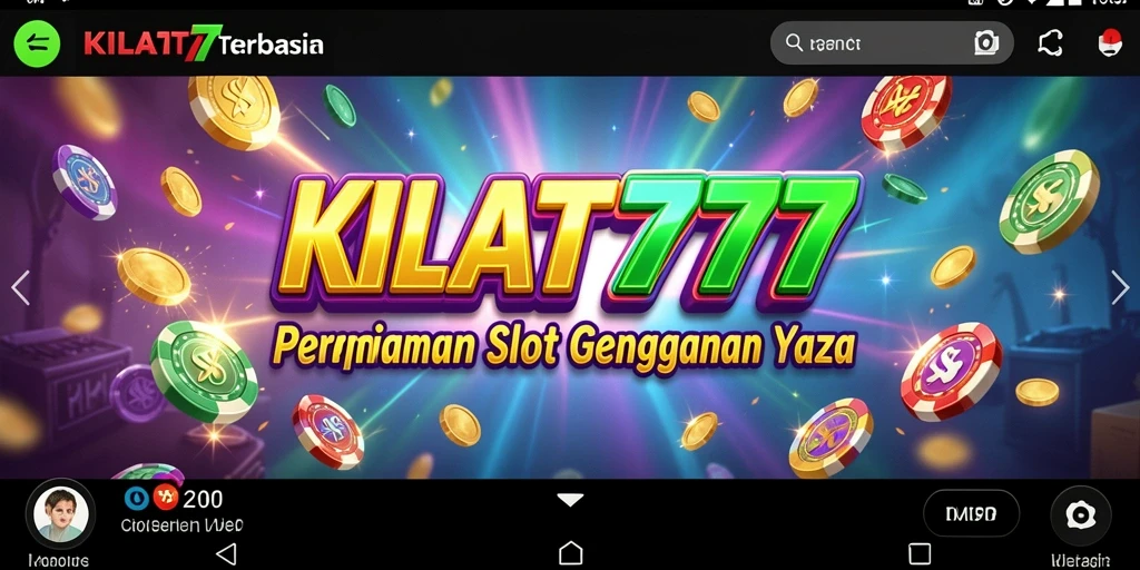 Screenshot gameplay Slot KILAT777 yang menampilkan grafis memukau dan peluang menang tinggi.