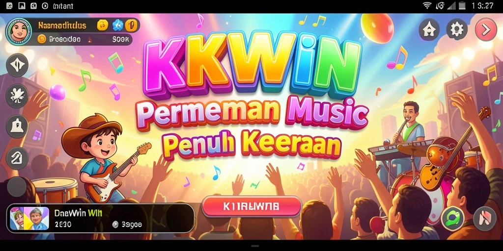 Tampilan gameplay KKWIN yang menarik dan interaktif.
