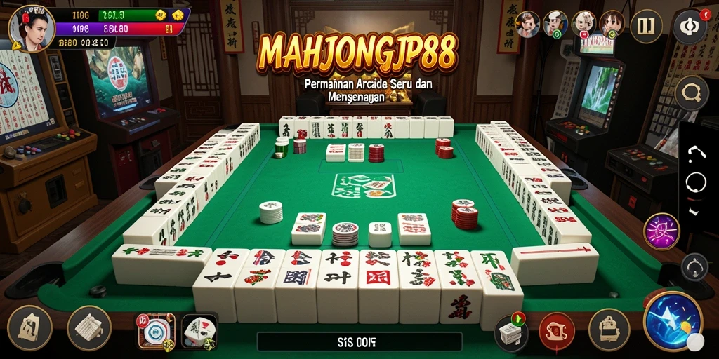 Tampilan gameplay seru dan menantang dari MAHJONGJP88.