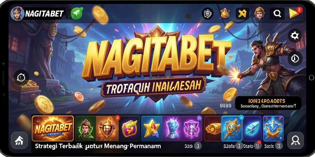 Tampilan gameplay NAGITABET dengan strategi yang mendebarkan dan imersif.