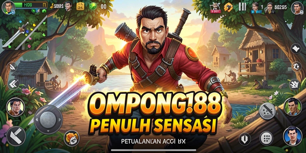 Gameplay intens OMPONG188 dengan pertempuran mendebarkan.