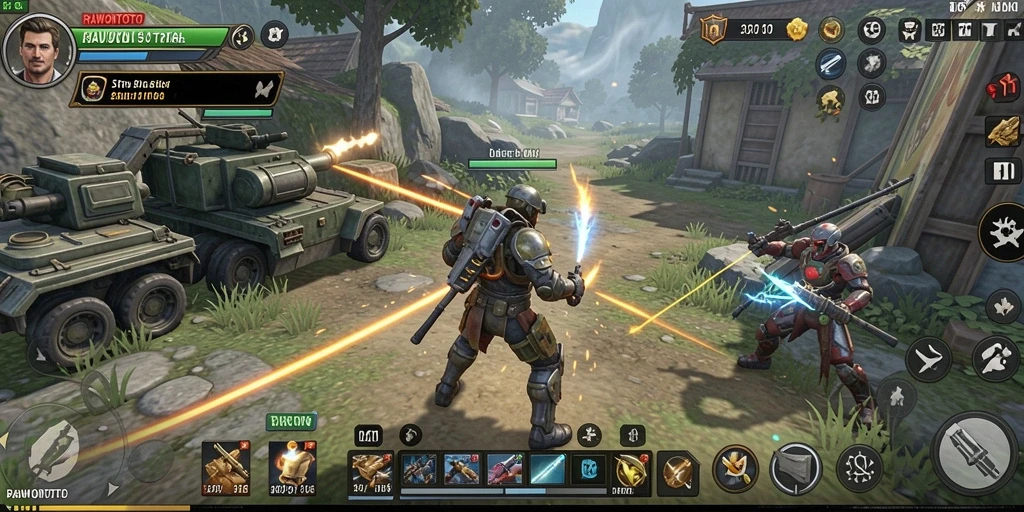Gambaran menarik gameplay RAWONTOTO yang penuh aksi strategi.