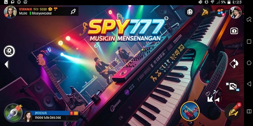 Tampilan seru dari gameplay SPY77 yang menyenangkan.