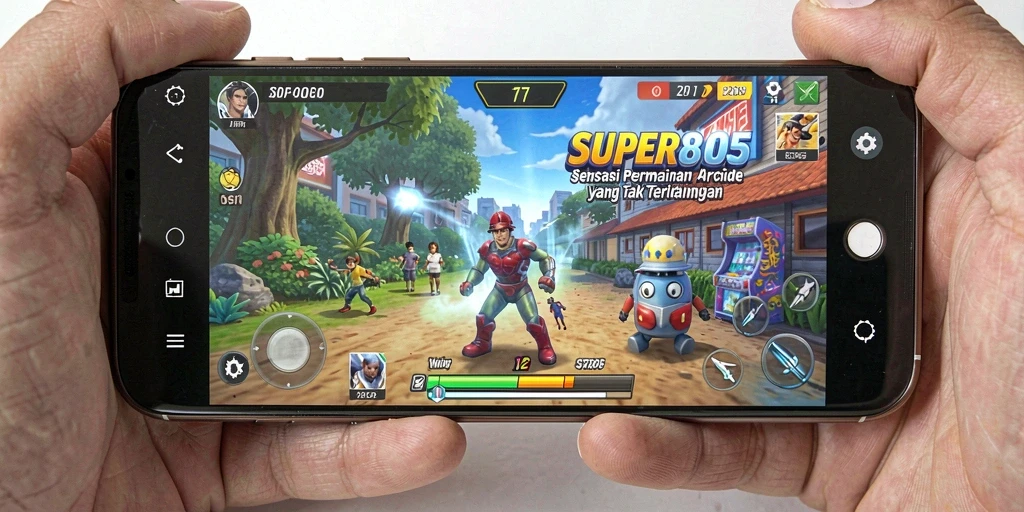 Tampilan gameplay SUPER805 yang seru dan menantang.
