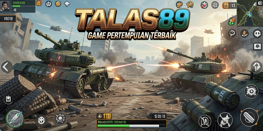 Gameplay pertempuran seru di TALAS89 dengan taktik yang menegangkan.